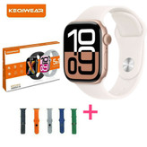 ساعت هوشمند پنج بند keqiwear 10 بژ