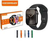 ساعت هوشمند پنج بند keqiwear 10 بژ