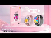 ساعت هوشمند wisme x29 mini بند فلزی