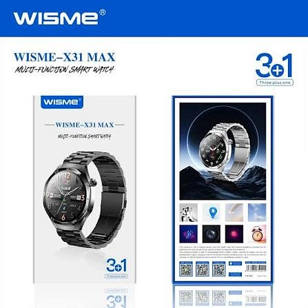 ساعت هوشمند صفحه گرد wisme x31 max